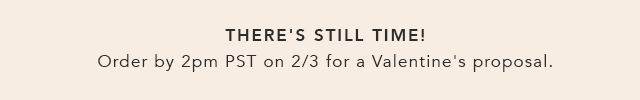 There's Still Time!
