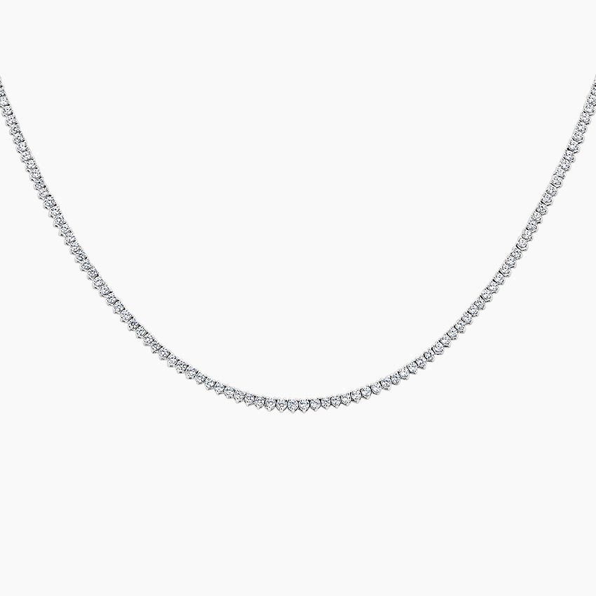 Lab Diamond Tennis Necklace 