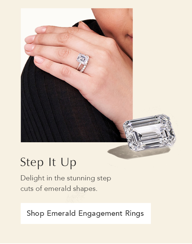 Shop Emerald Engagement Rings 