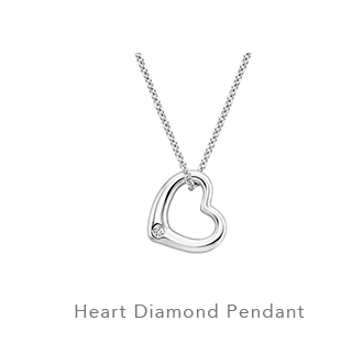Heart Diamond Pendant