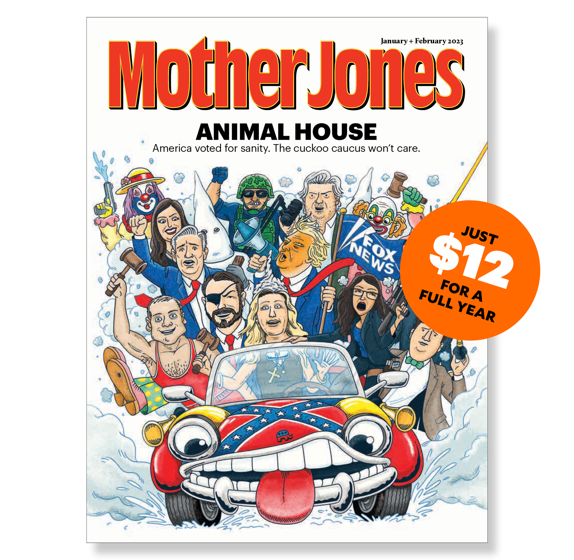 Don't miss it. Mother Jones Magazine.