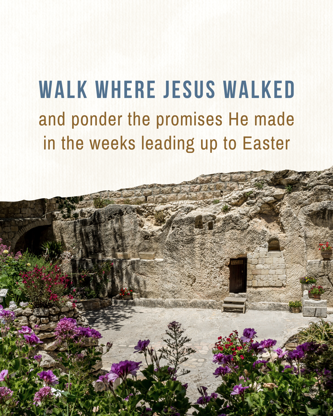 Walk where Jesus Walked