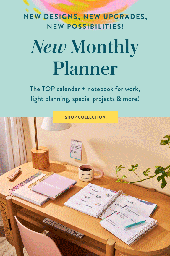 💥New Monthly Planner Collection Just Dropped💥 Erin Condren Design