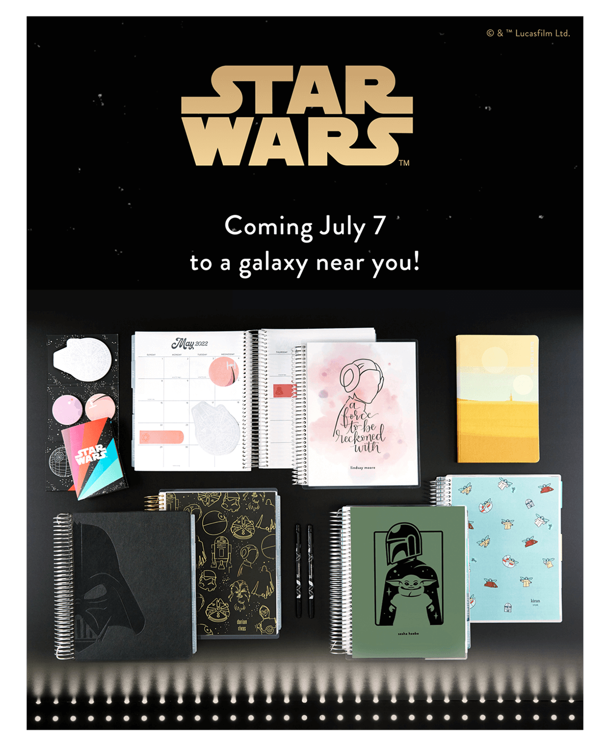New Star Wars Collection, Coming July 7