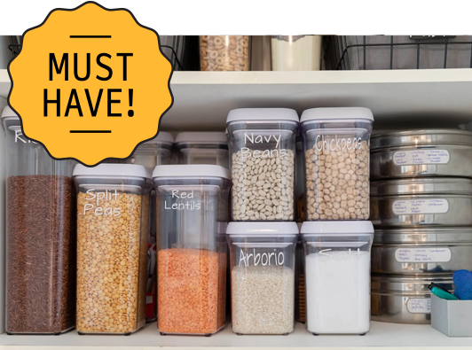 The Best OXO Containers for Every Part of Your Kitchen, Starting at $12