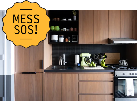 The $30 Trash Can Hack That Takes Up No Space in Your Kitchen