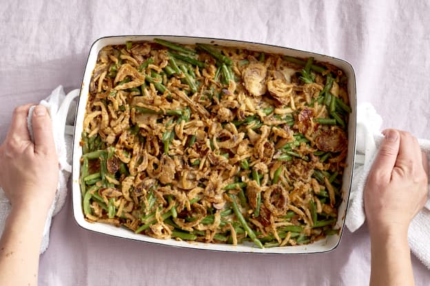 This Semi-Homemade Green Bean Casserole Will Fool Everyone at the Table
