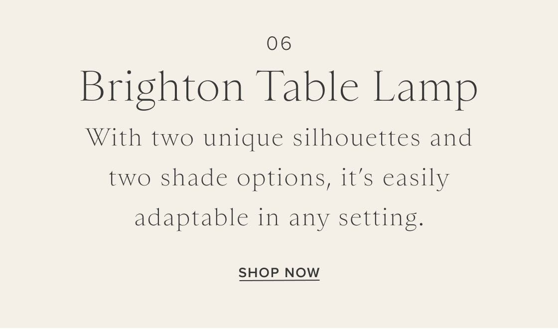 Brighton Table Lamp Brighton Table Lamp