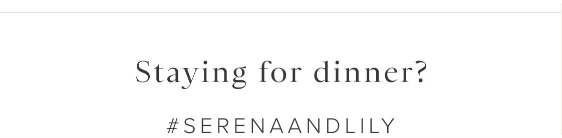 #serenaandlily
