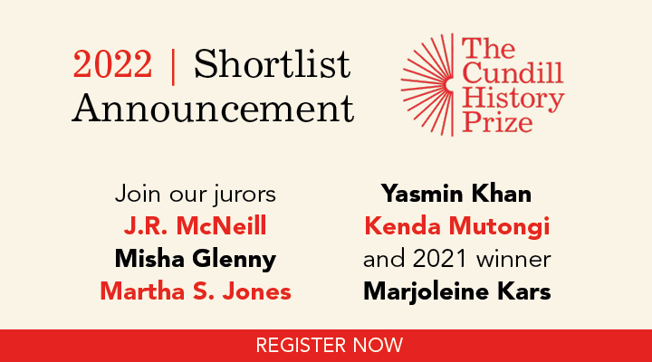 Cundill History Prize Shortlist Announcement Event