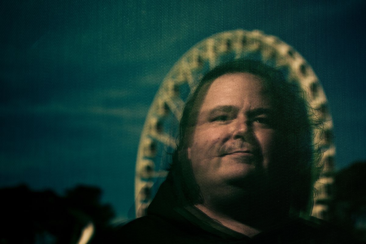 Google engineer Blake Lemoine poses for a portrait in Golden Gate Park in San Francisco. 