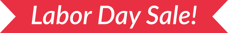 Labor Day Sale!