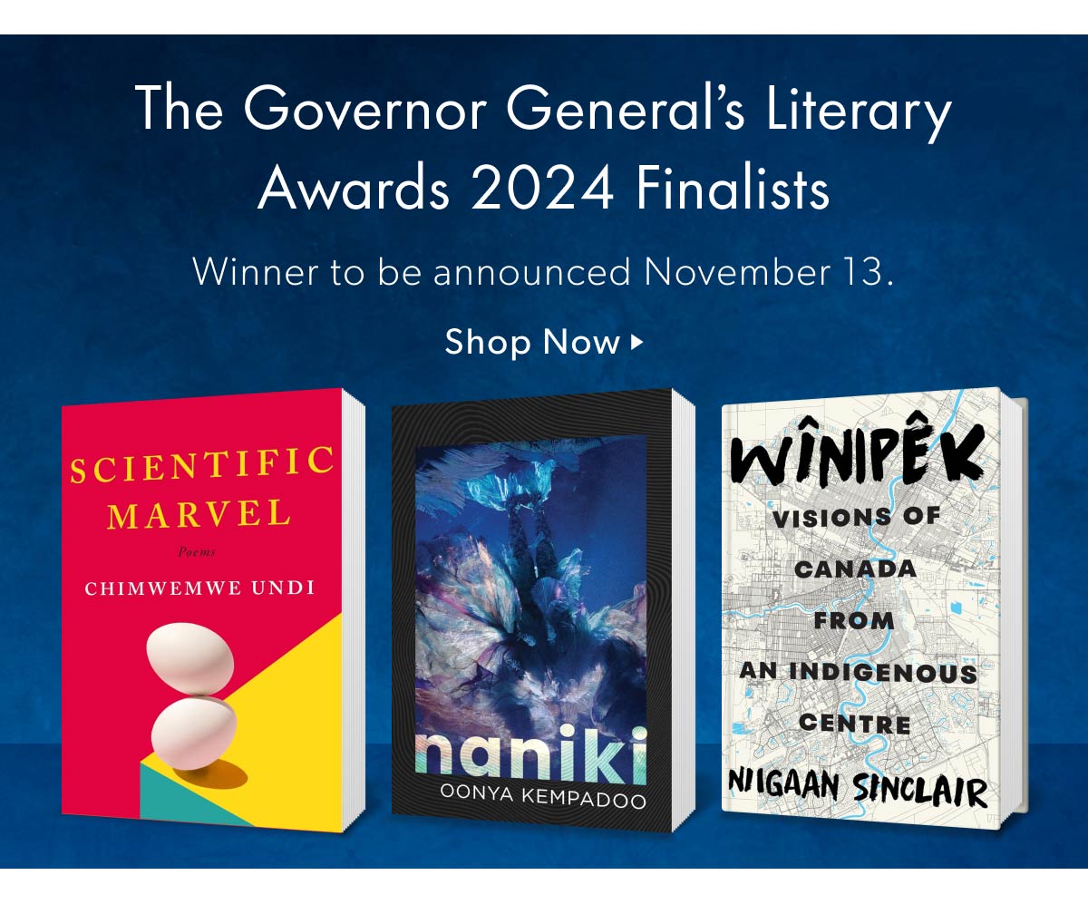 The Governor General's Literary Awards 2024 Finalists