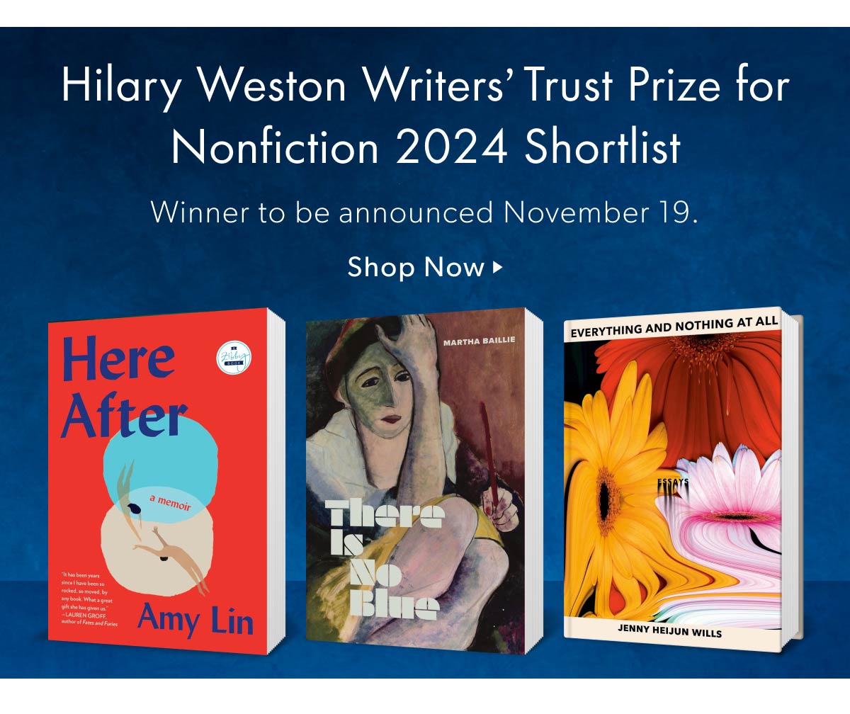 Hilary Weston Writers' Trust Prize for Nonfiction 2024 Shortlist