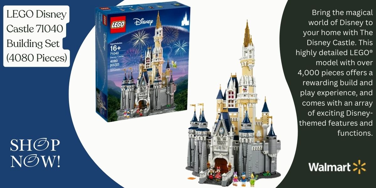 LEGO Disney Castle 71040 Building Set (4080 Pieces)
