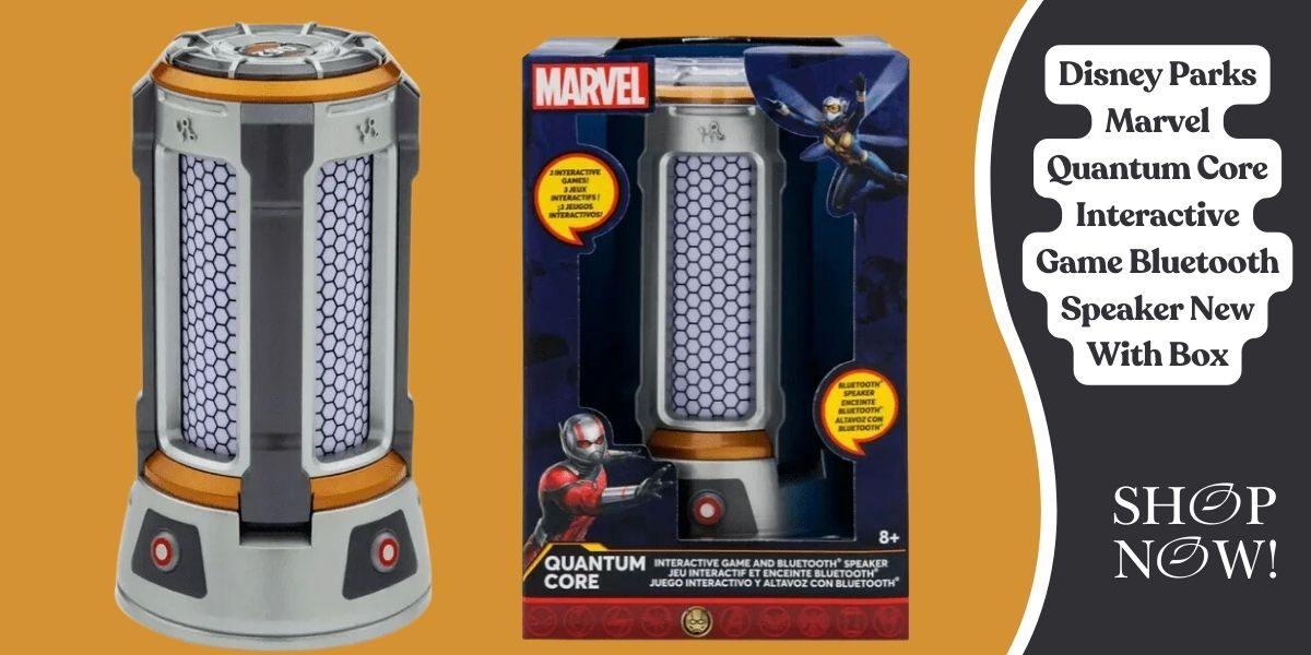 Disney Parks Marvel Quantum Core Interactive Game Bluetooth Speaker New With Box