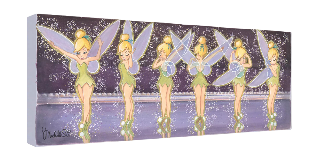 Tinker Bell ''Tink Twist'' Canvas Artwork by Michelle St. Laurent Tinker Bell ''Tink Twist'' Canvas Artwork by Michelle St. Laurent
