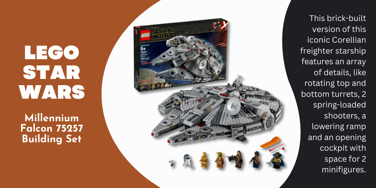 LEGO Star Wars Millennium Falcon 75257 Building Set