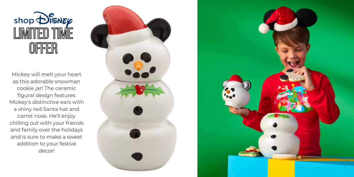 Mickey Mouse Snowman Cookie Jar Mickey Mouse Snowman Cookie Jar