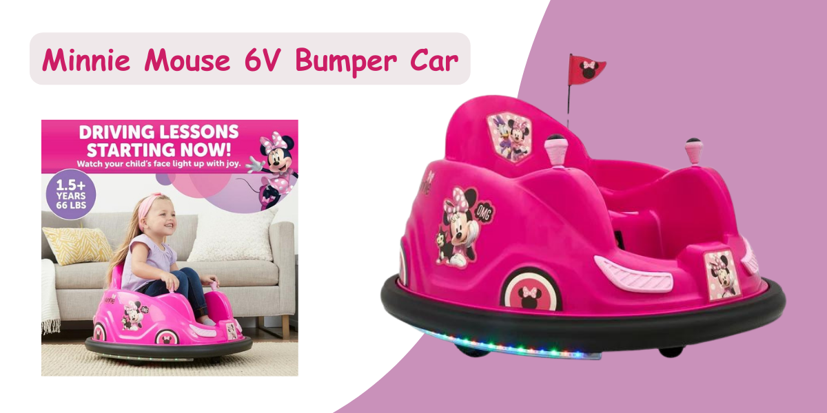 Minnie Mouse 6V Bumper Car Minnie Mouse 6V Bumper Car