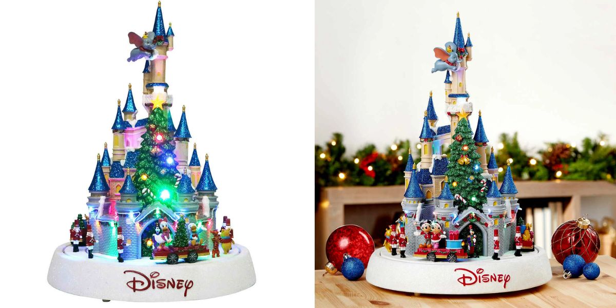 Disney Christmas Holiday Castle with Parade - Animated Castle with Lights and Music
