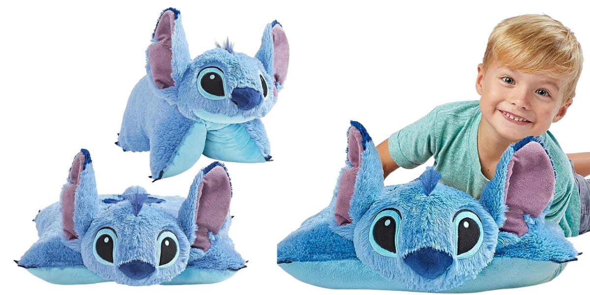 Pillow Pets Stitch Plush Toy - Disney Lilo and Stitch Stuffed Animal