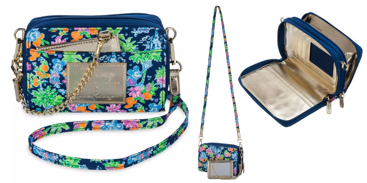 Mickey and Minnie Mouse Crossbody Bag by Lilly Pulitzer – Walt Disney World