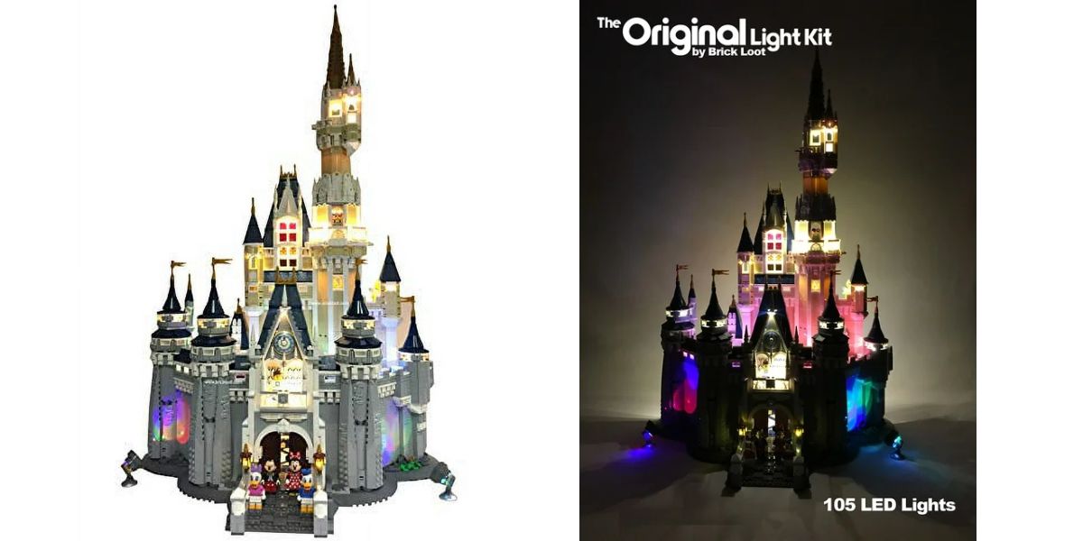 Brick Loot Deluxe LED Lighting Kit for Your LEGO Disney Castle Set