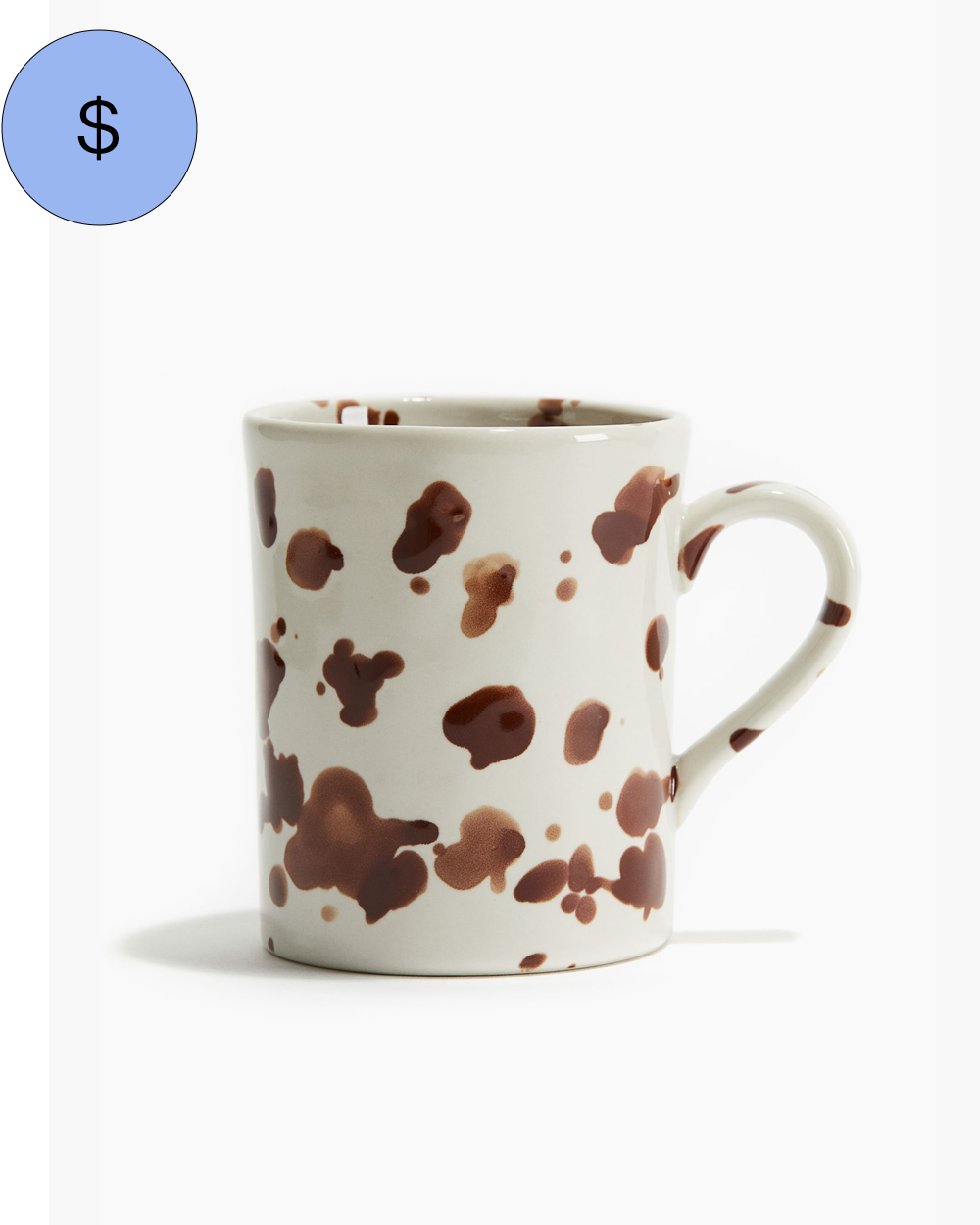H&M Speckled Glazed Stoneware Mug