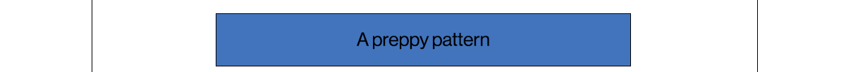 A preppy pattern
