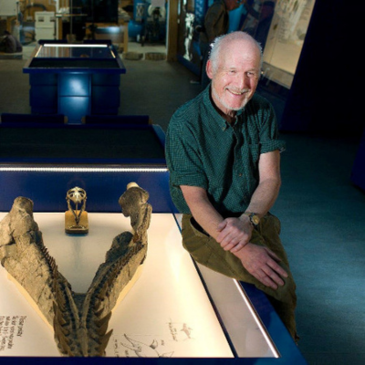 Doctor Steve Etches MBE. Image links to tour