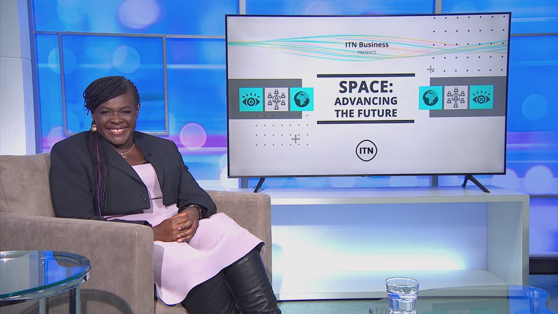 ITN Business - Space: Advancing the Future. Image links to the article. 