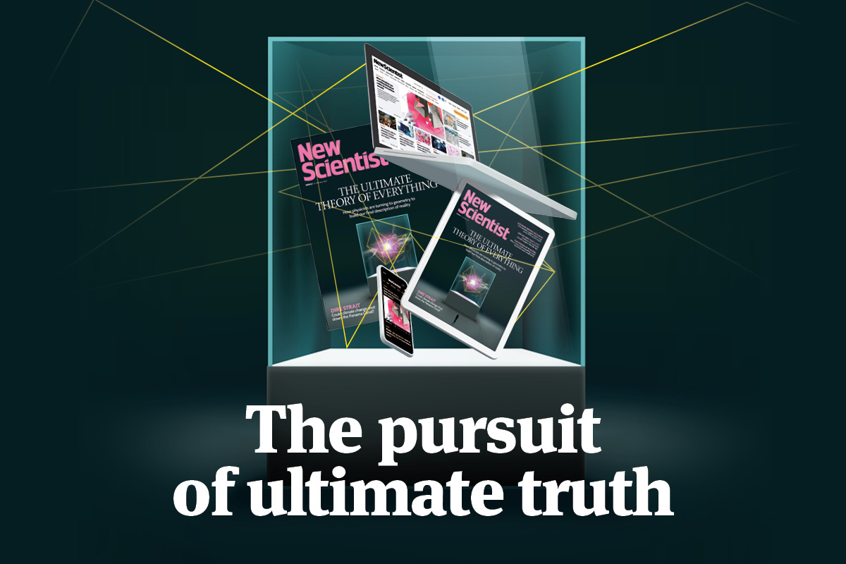 The pursuit of the ultimate truth. Image links to offer.