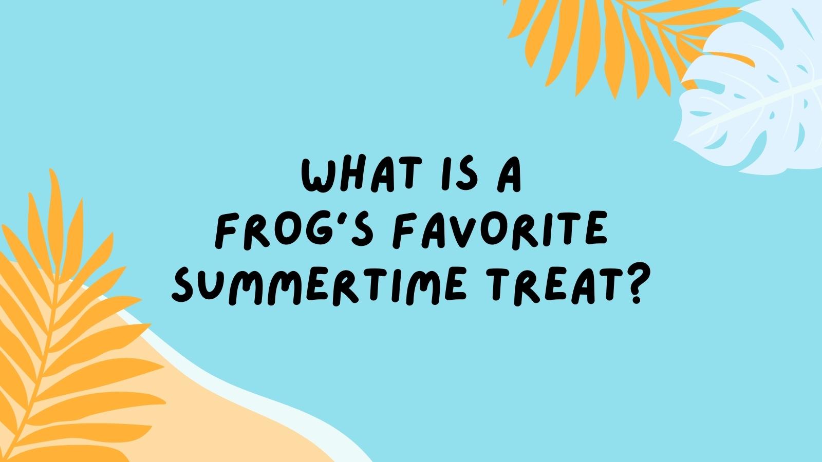 Summer jokes for kids