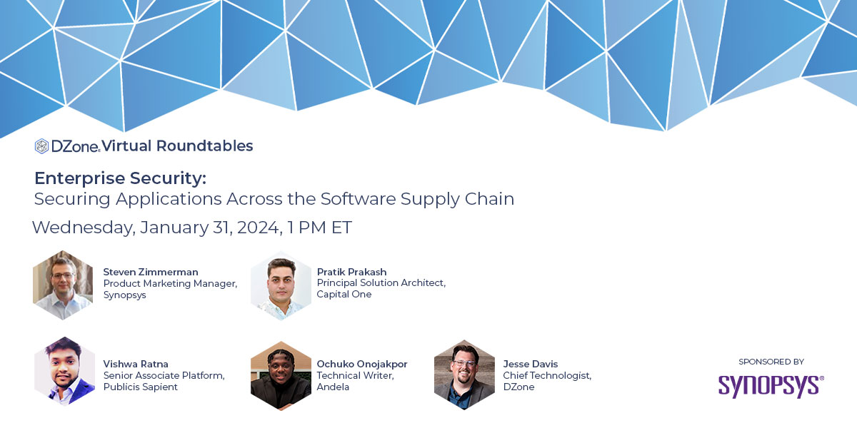 Enterprise Security: Securing Applications Across the Software Supply Chain