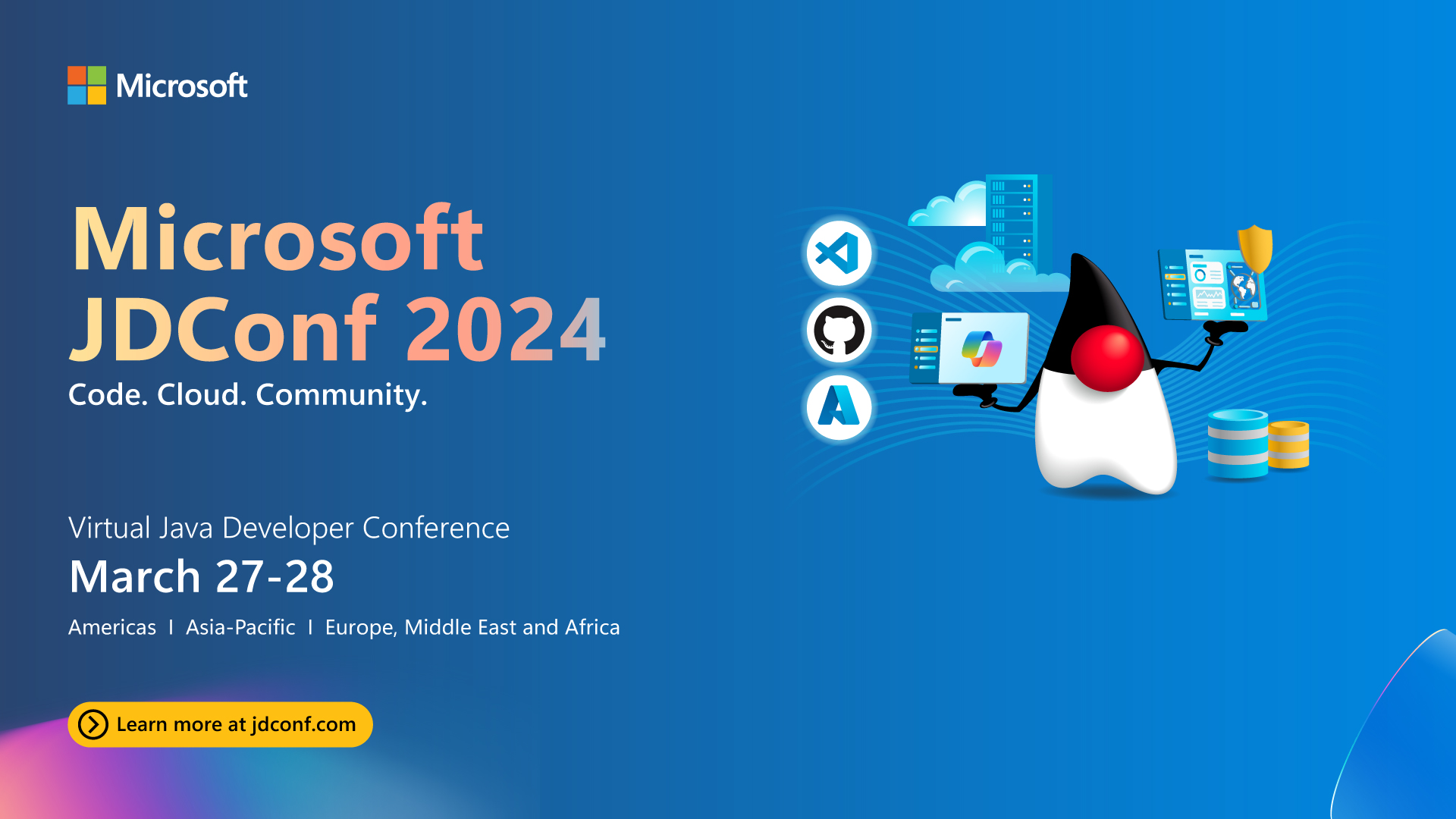 Microsoft JDConf 2024: Java, Cloud, & AI – Shaping the Future Together