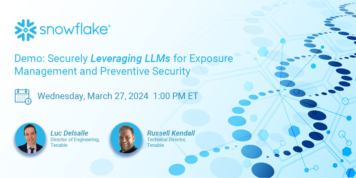 Demo: Securely Leveraging LLMs for Exposure Management and Preventive Security