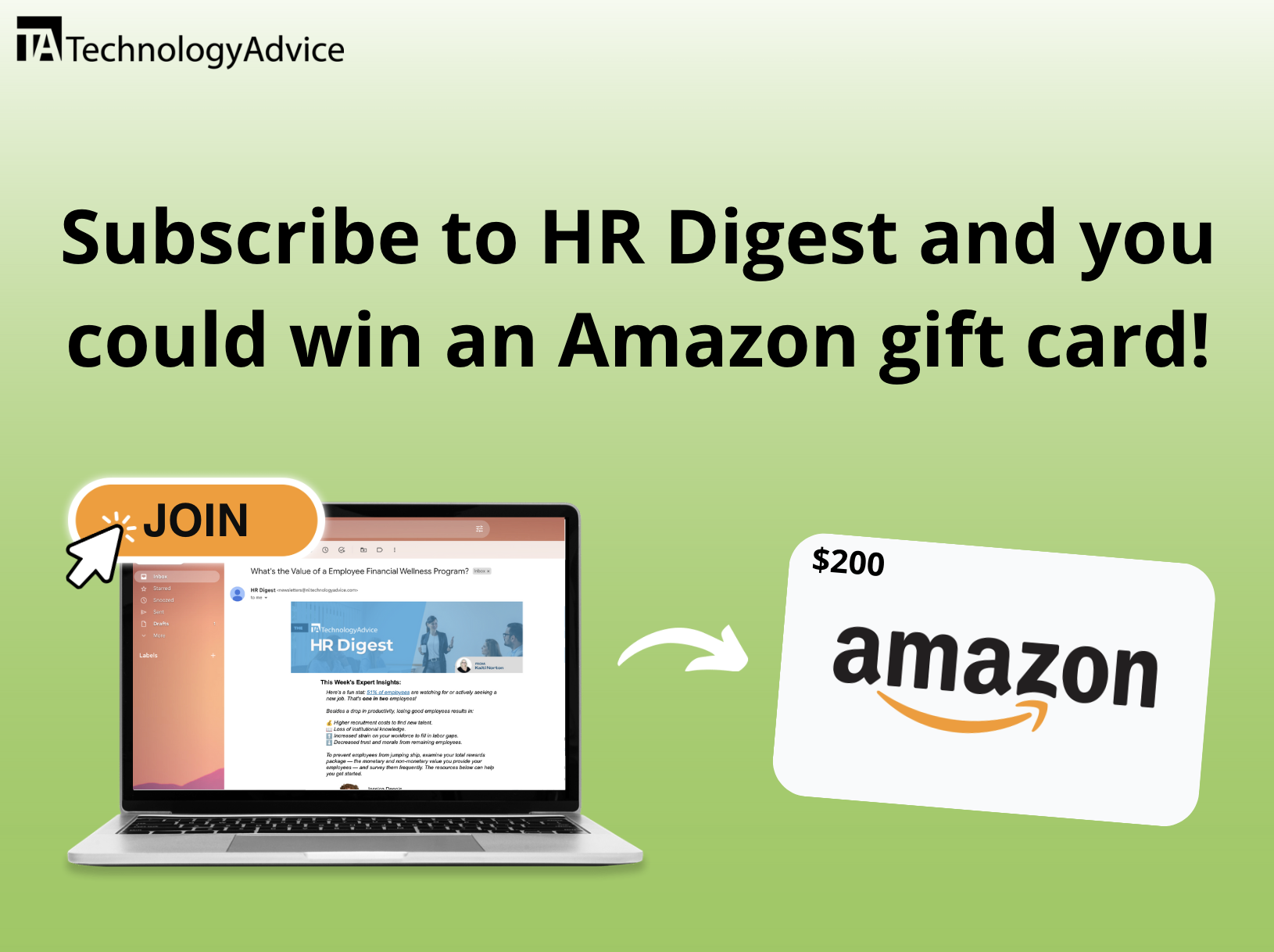 Win a $200 Amazon gift card!