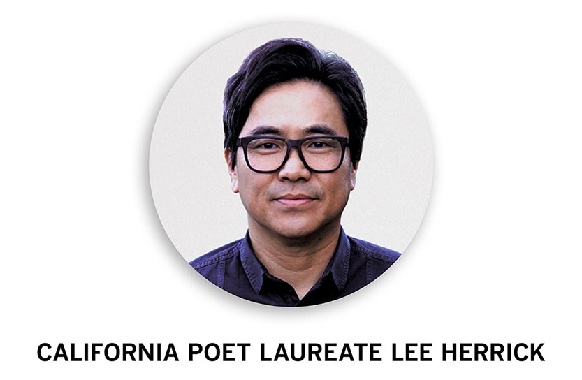 CALIFORNIA POET LAUREATE LEE HERRICK