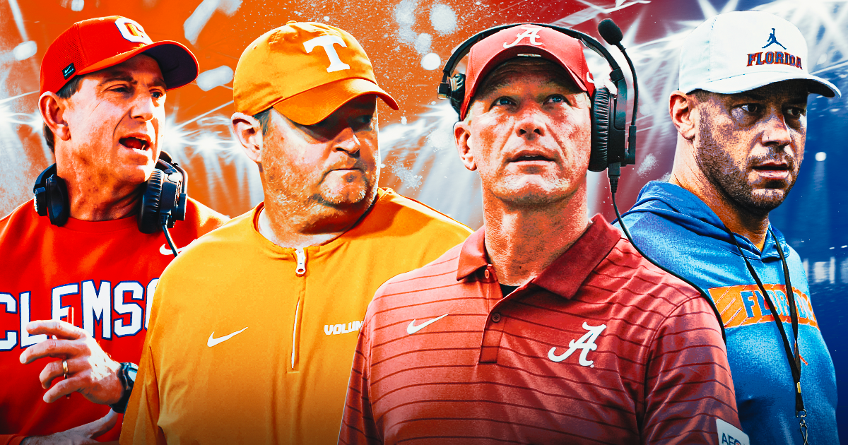 Dabo Swinney, Josh Heupel, Kalen DeBoer, Jon Sumrall
