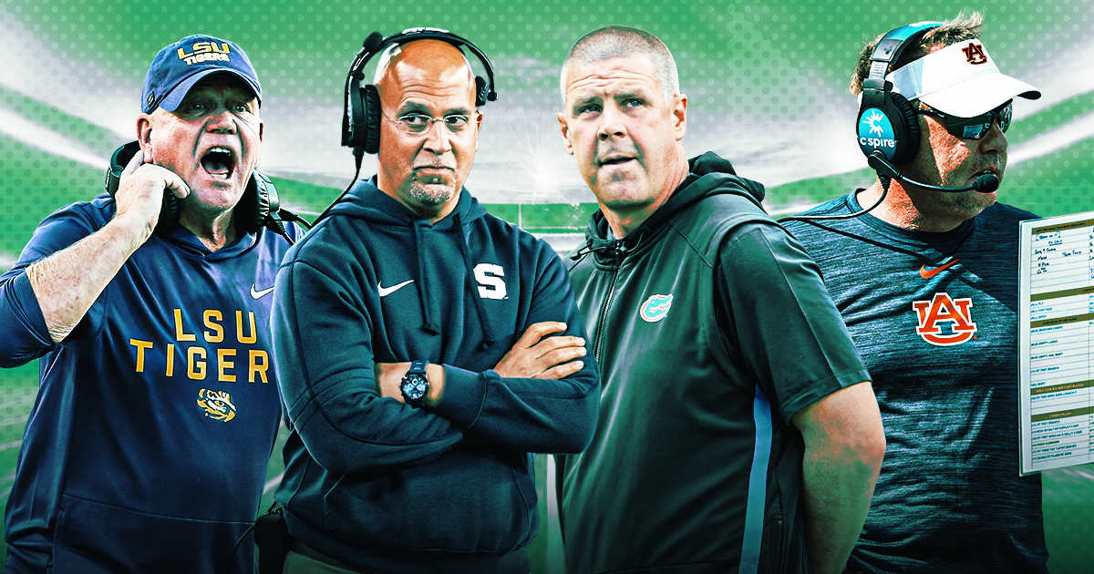 Brian Kelly, James Franklin, Billy Napier, Hugh Freeze
