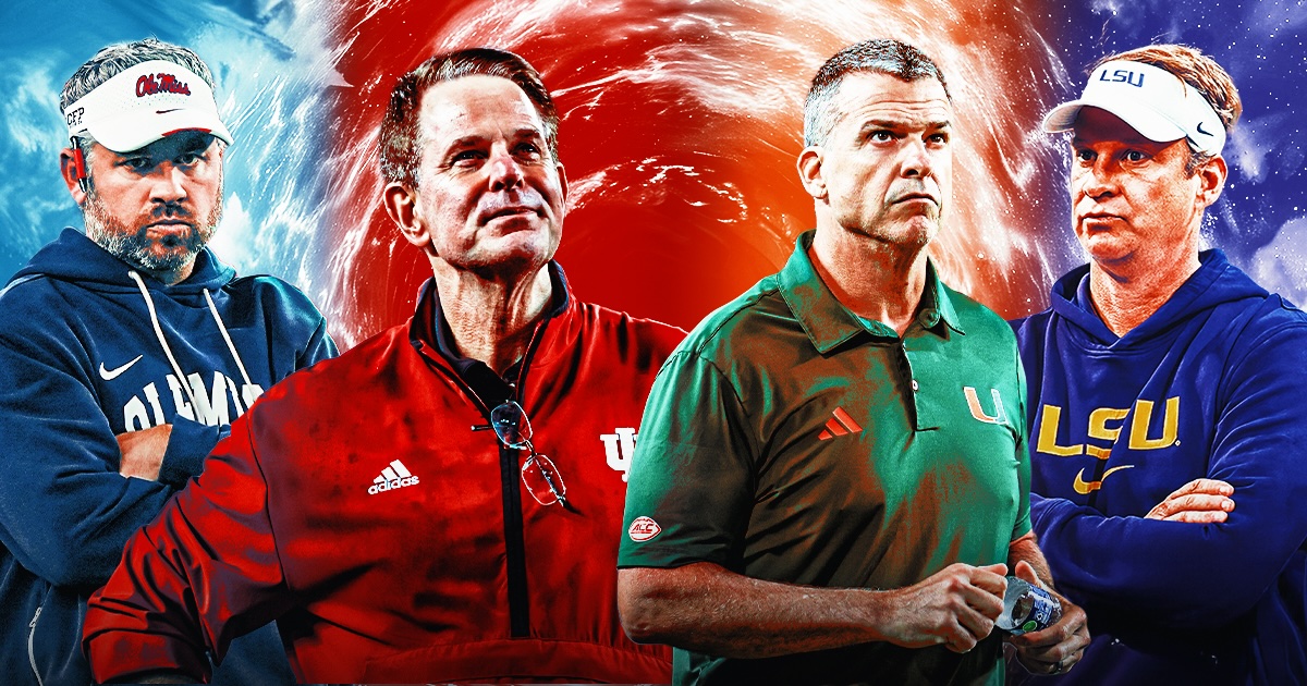 Pete Golding, Curt Cignetti, Mario Cristobal, Lane Kiffin