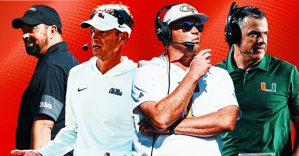 Ryan Day, Lane Kiffin, Brent Key, Mario Cristobal