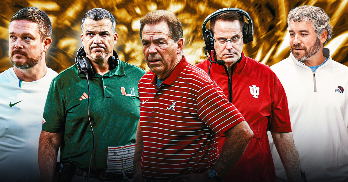 Dan Lanning, Mario Cristobal, Nick Saban, Curt Cignetti, Pete Golding