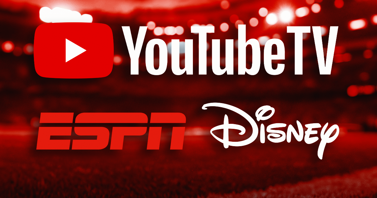 YouTube TV, ESPN, Disney
