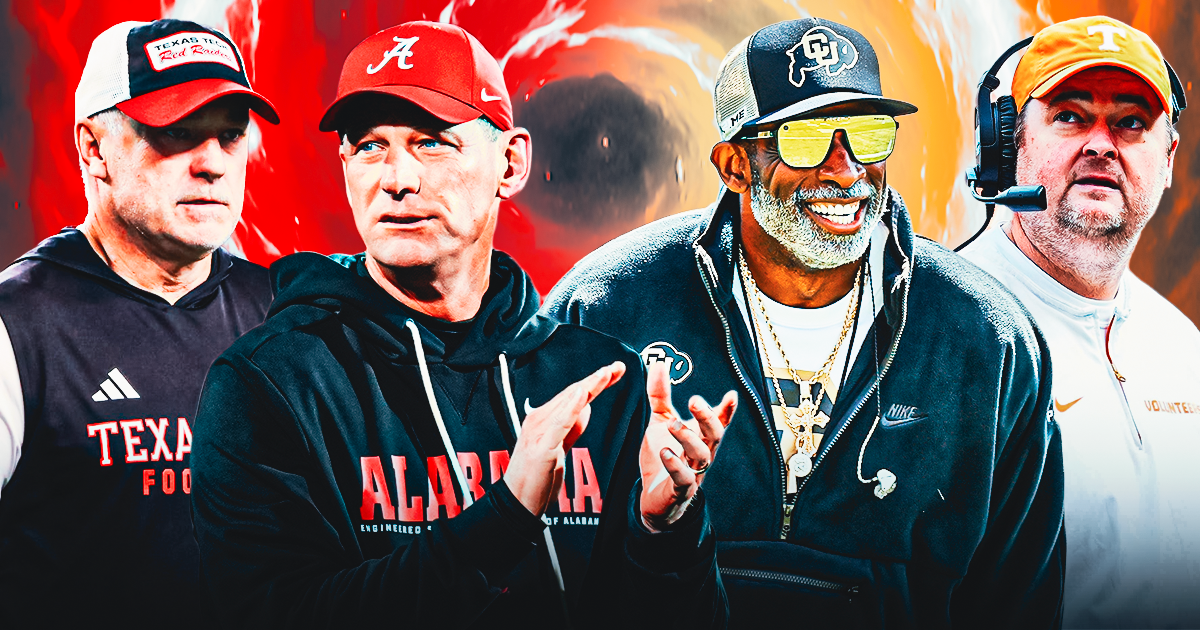 Joey McGuire, Kalen DeBoer, Deion Sanders, Josh Heupel