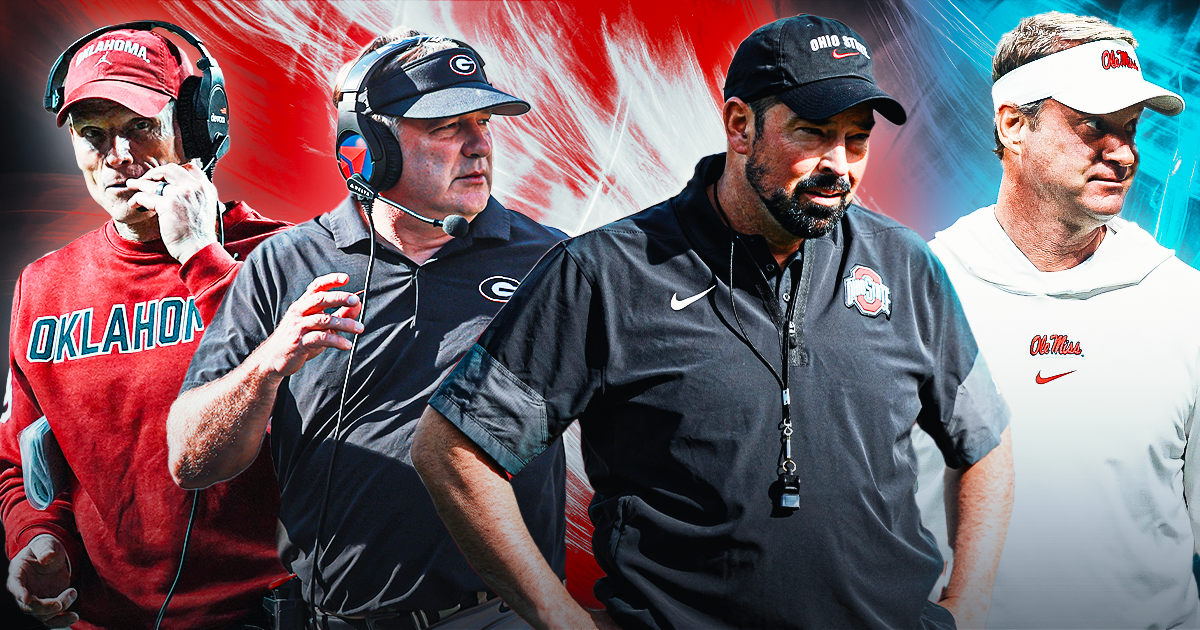 Brent Venables, Kirby Smart, Ryan Day, Lane Kiffin