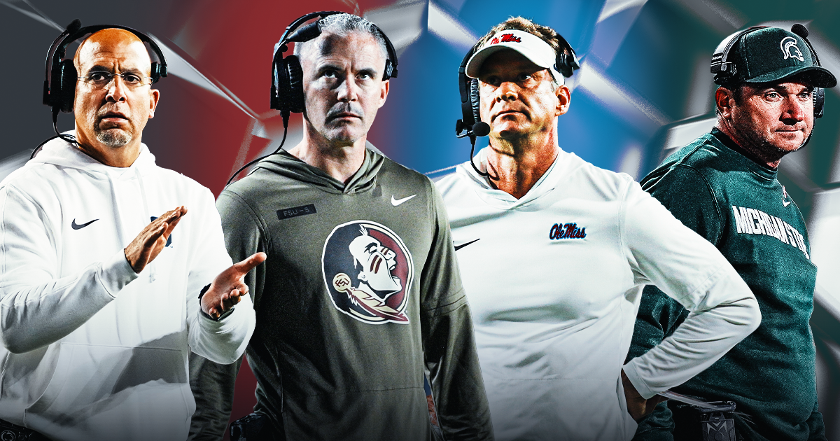 James Franklin, Mike Norvell, Lane Kiffin, Jonathan Smith