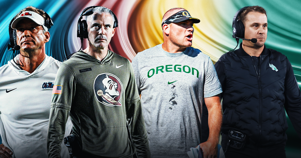 Lane Kiffin, Mike Norvell, Tosh Lupoi, Eric Morris