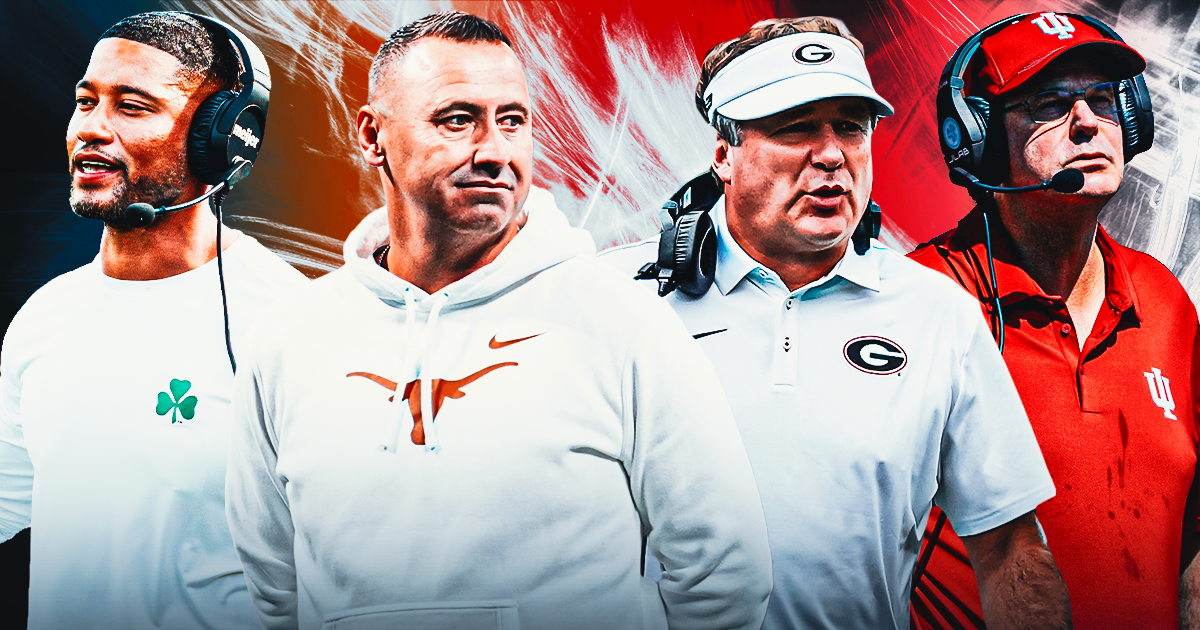 Marcus Freeman, Steve Sarkisian, Kirby Smart, Curt Cignetti